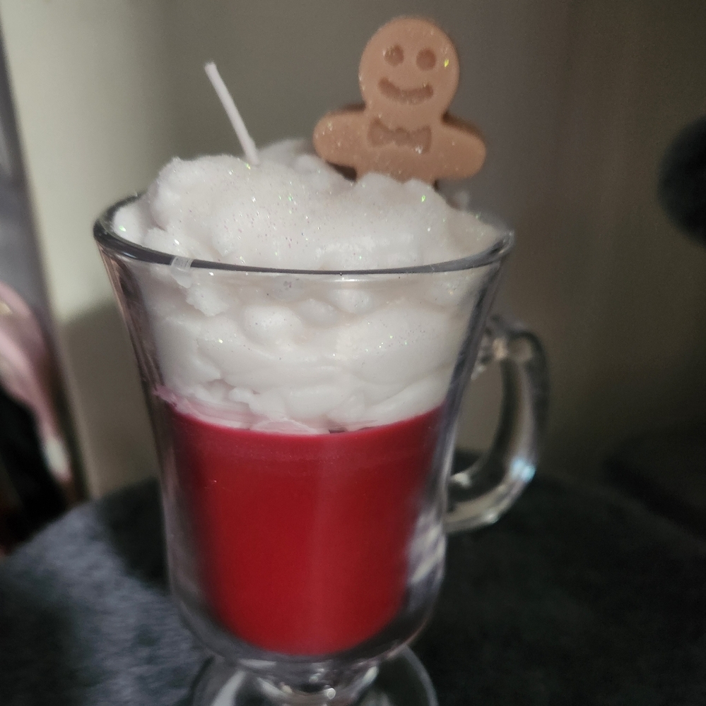 Holiday Cranberry homemade candle